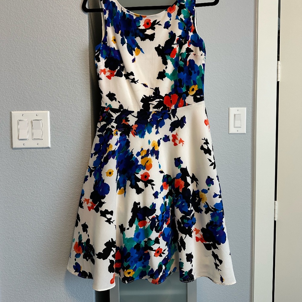 Betsey Johnson Abstract Print Dress